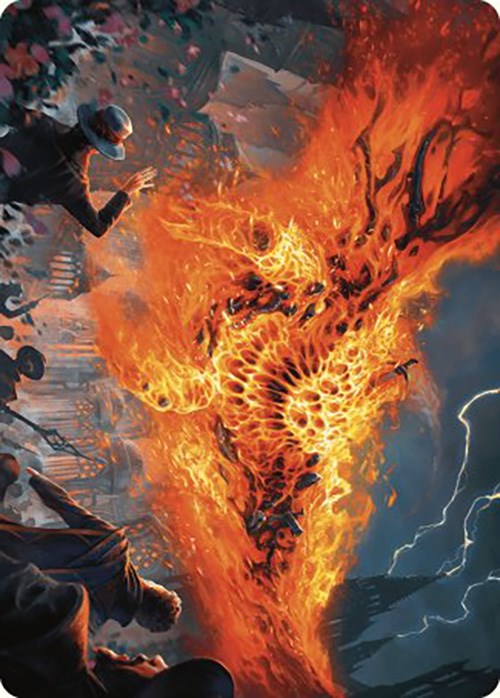 Havoc Eater Art Card [Murders at Karlov Manor Art Series] | Good Games Adelaide SA