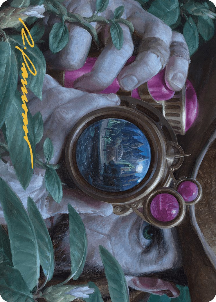 Undergrowth Recon Art Card (Gold-Stamped Signature) [Murders at Karlov Manor Art Series] | Good Games Adelaide SA