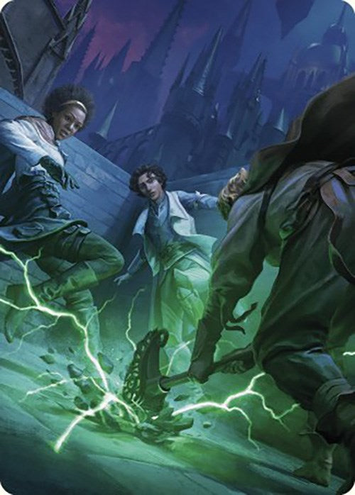 Fanatical Strength Art Card [Murders at Karlov Manor Art Series] | Good Games Adelaide SA