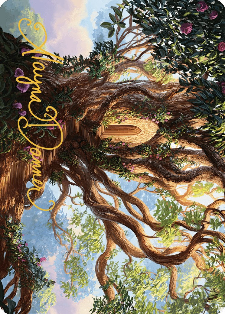 Branch of Vitu-Ghazi Art Card (Gold-Stamped Signature) [Murders at Karlov Manor Art Series] | Good Games Adelaide SA