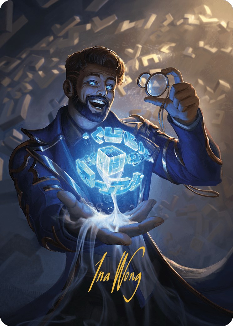 Deduce Art Card (Gold-Stamped Signature) [Murders at Karlov Manor Art Series] | Good Games Adelaide SA