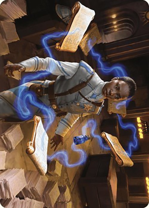 Case File Auditor Art Card [Murders at Karlov Manor Art Series] | Good Games Adelaide SA