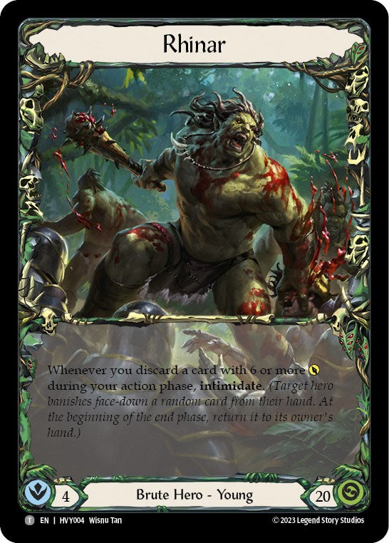 Kayo // Rhinar [HVY002 // HVY004] (Heavy Hitters) | Good Games Adelaide SA
