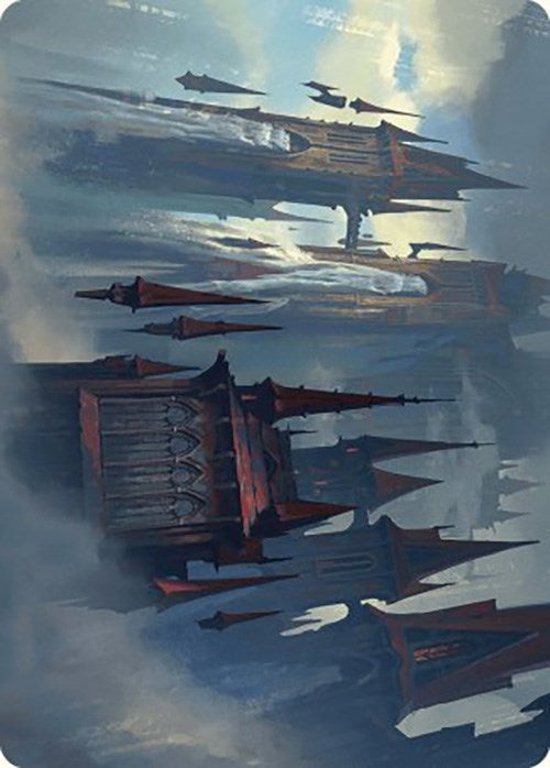 Thundering Falls Art Card [Murders at Karlov Manor Art Series] | Good Games Adelaide SA