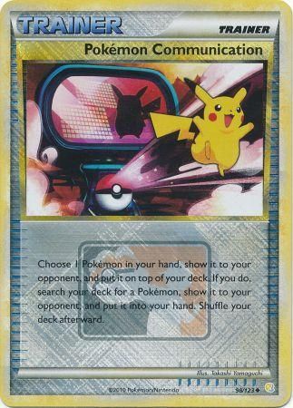 Pokemon Communication (98/123) (League Promo) [HeartGold & SoulSilver: Base Set] | Good Games Adelaide SA