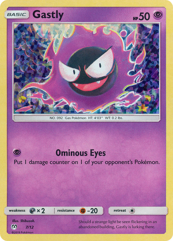 Gastly (7/12) [McDonald's Promos: 2019 Collection] | Good Games Adelaide SA