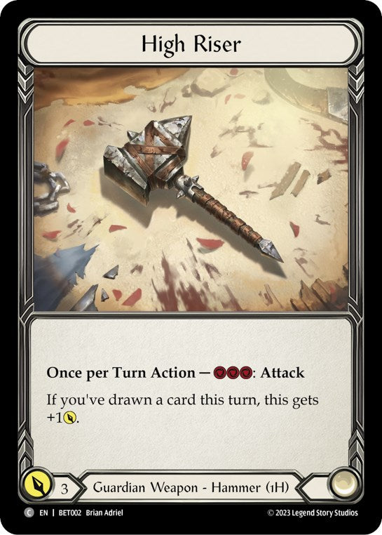 High Riser [BET002] (Heavy Hitters Betsy Blitz Deck) | Good Games Adelaide SA
