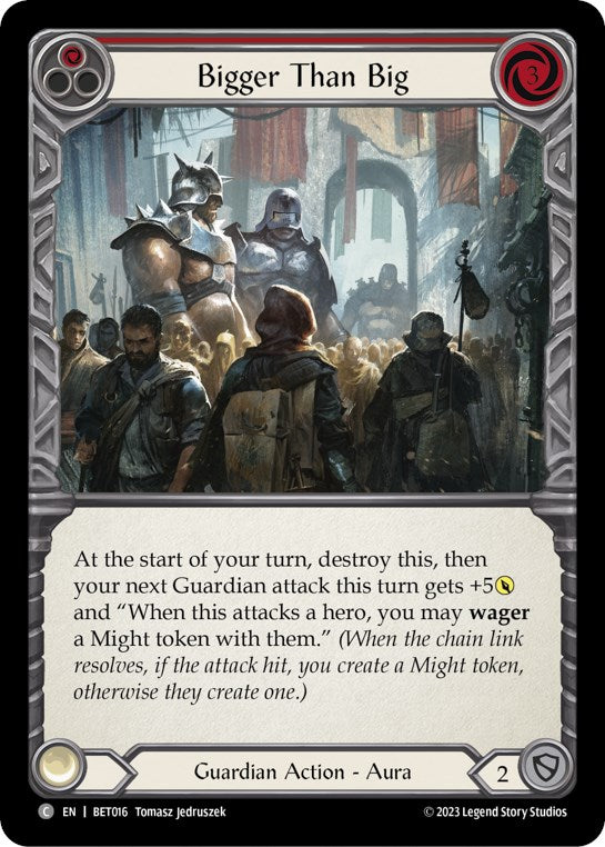 Bigger Than Big (Red) [BET016] (Heavy Hitters Betsy Blitz Deck) | Good Games Adelaide SA
