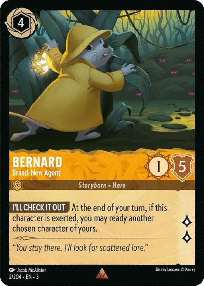 Bernard - Brand-New Agent (2/204) [Into the Inklands] | Good Games Adelaide SA