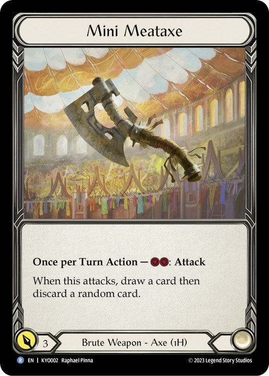 Mini Meataxe [KYO002] (Heavy Hitters Kayo Blitz Deck) | Good Games Adelaide SA