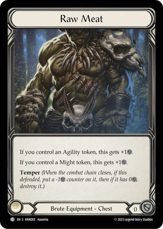 Raw Meat [RNR005] (Rhinar Hero Deck) | Good Games Adelaide SA