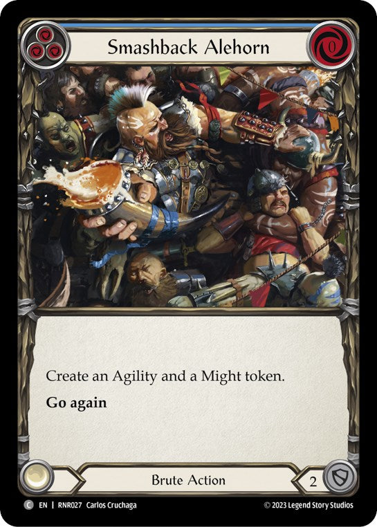 Smashback Alehorn [RNR027] (Rhinar Hero Deck) | Good Games Adelaide SA