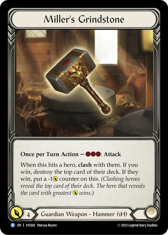 Miller's Grindstone [VIC002] (Heavy Hitters Victor Blitz Deck) | Good Games Adelaide SA