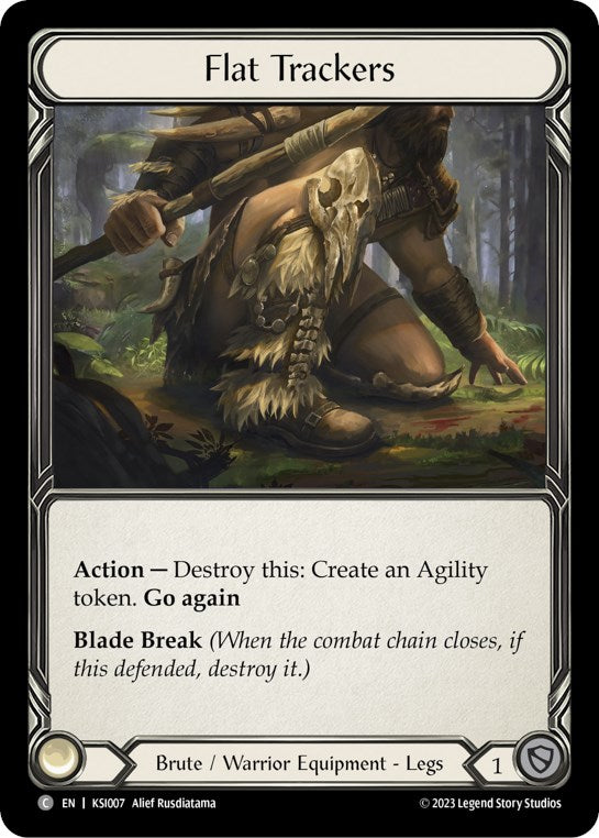 Flat Trackers [KSI007] (Heavy Hitters Kassai Blitz Deck) | Good Games Adelaide SA