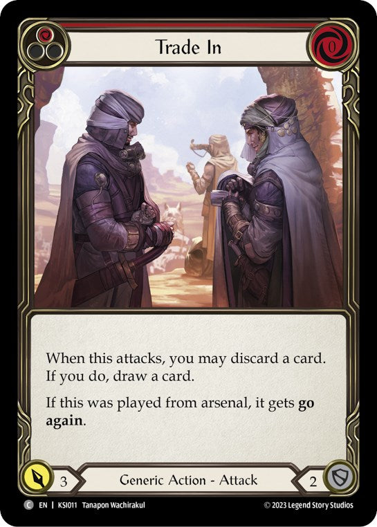 Trade In (Red) [KSI011] (Heavy Hitters Kassai Blitz Deck) | Good Games Adelaide SA