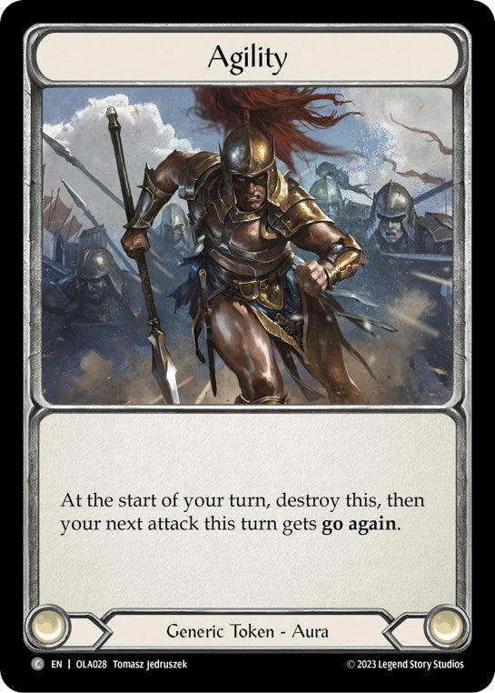 Agility // Gold [OLA028] (Heavy Hitters Olympia Blitz Deck) | Good Games Adelaide SA