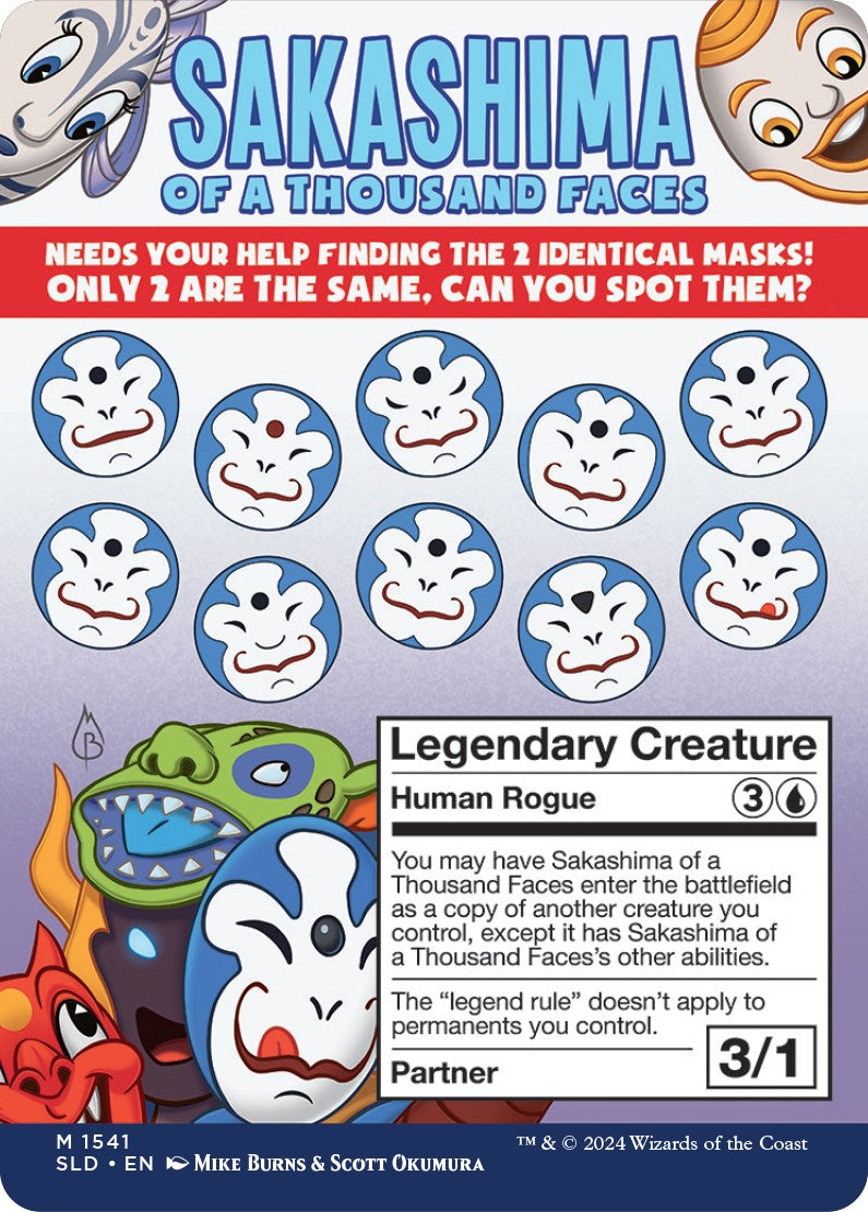 Sakashima of a Thousand Faces [Secret Lair Drop Series] | Good Games Adelaide SA