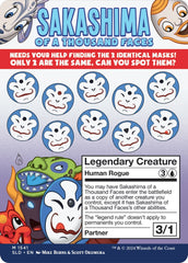 Sakashima of a Thousand Faces [Secret Lair Drop Series] | Good Games Adelaide SA
