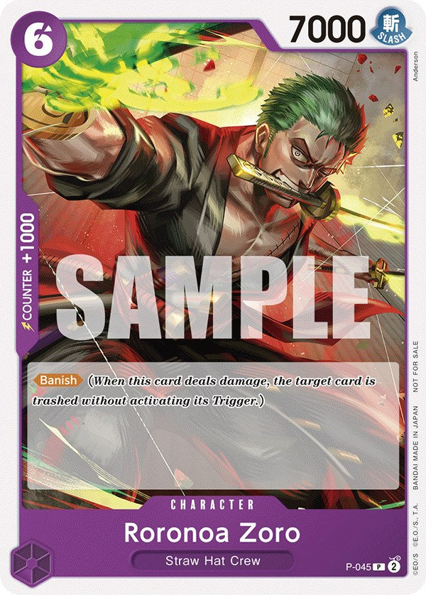 Roronoa Zoro (OP-06 Pre-Release Tournament) [Participant] [One Piece Promotion Cards] | Good Games Adelaide SA
