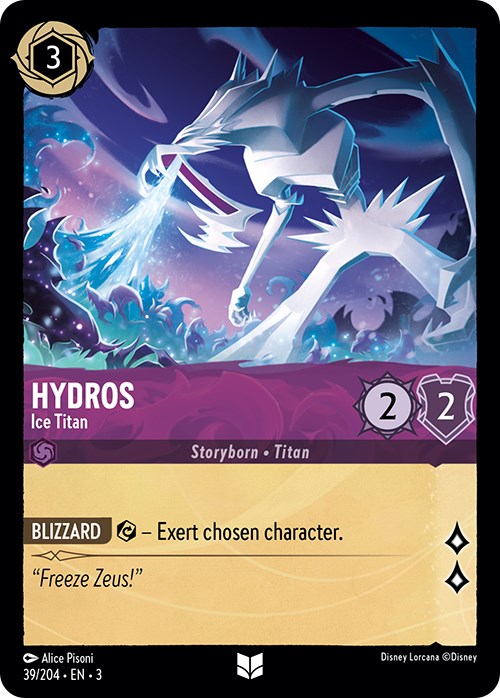 Hydros - Ice Titan (39/204) [Into the Inklands] | Good Games Adelaide SA