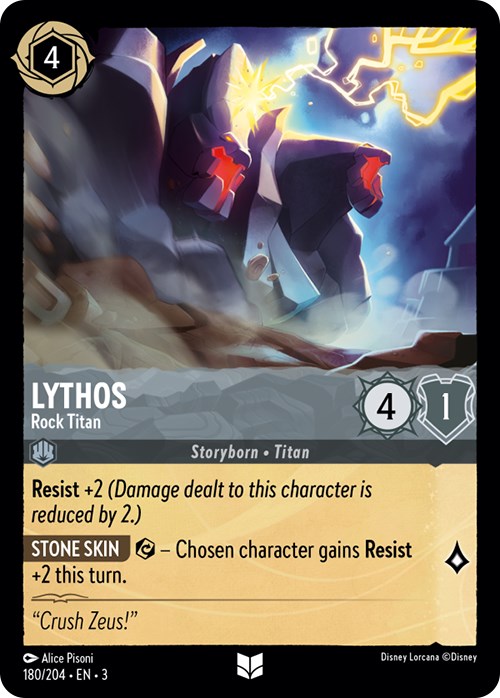 Lythos - Rock Titan (180/204) [Into the Inklands] | Good Games Adelaide SA