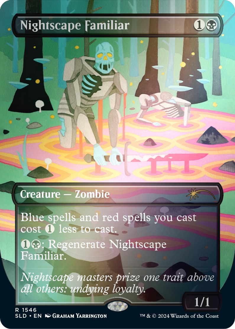Nightscape Familiar (Rainbow Foil) [Secret Lair Drop Series] | Good Games Adelaide SA
