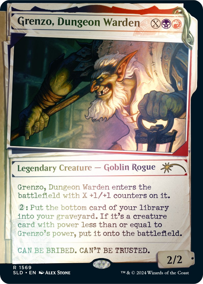 Grenzo, Dungeon Warden (Rainbow Foil) [Secret Lair Drop Series] | Good Games Adelaide SA