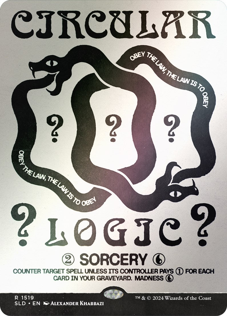 Circular Logic (Rainbow Foil) [Secret Lair Drop Series] | Good Games Adelaide SA
