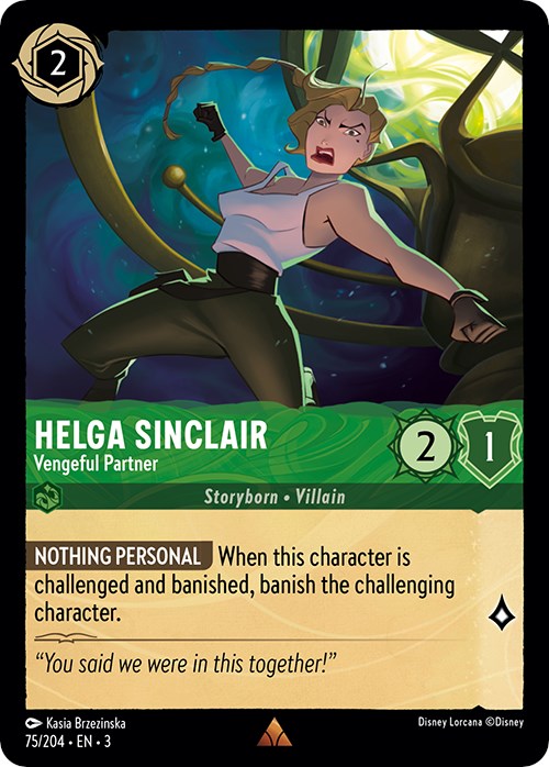 Helga Sinclair - Vengeful Partner (75/204) [Into the Inklands] | Good Games Adelaide SA