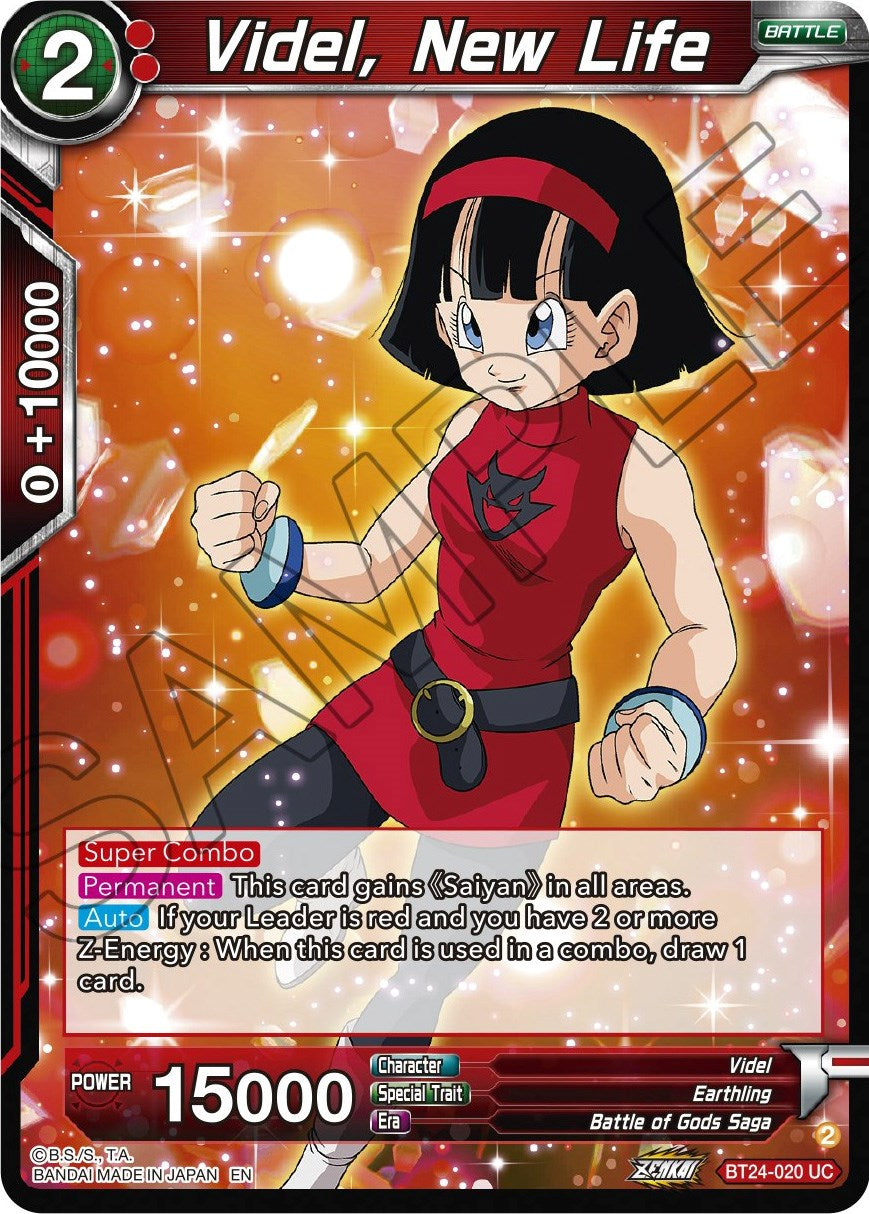 Videl, New Life (BT24-020) [Beyond Generations] | Good Games Adelaide SA