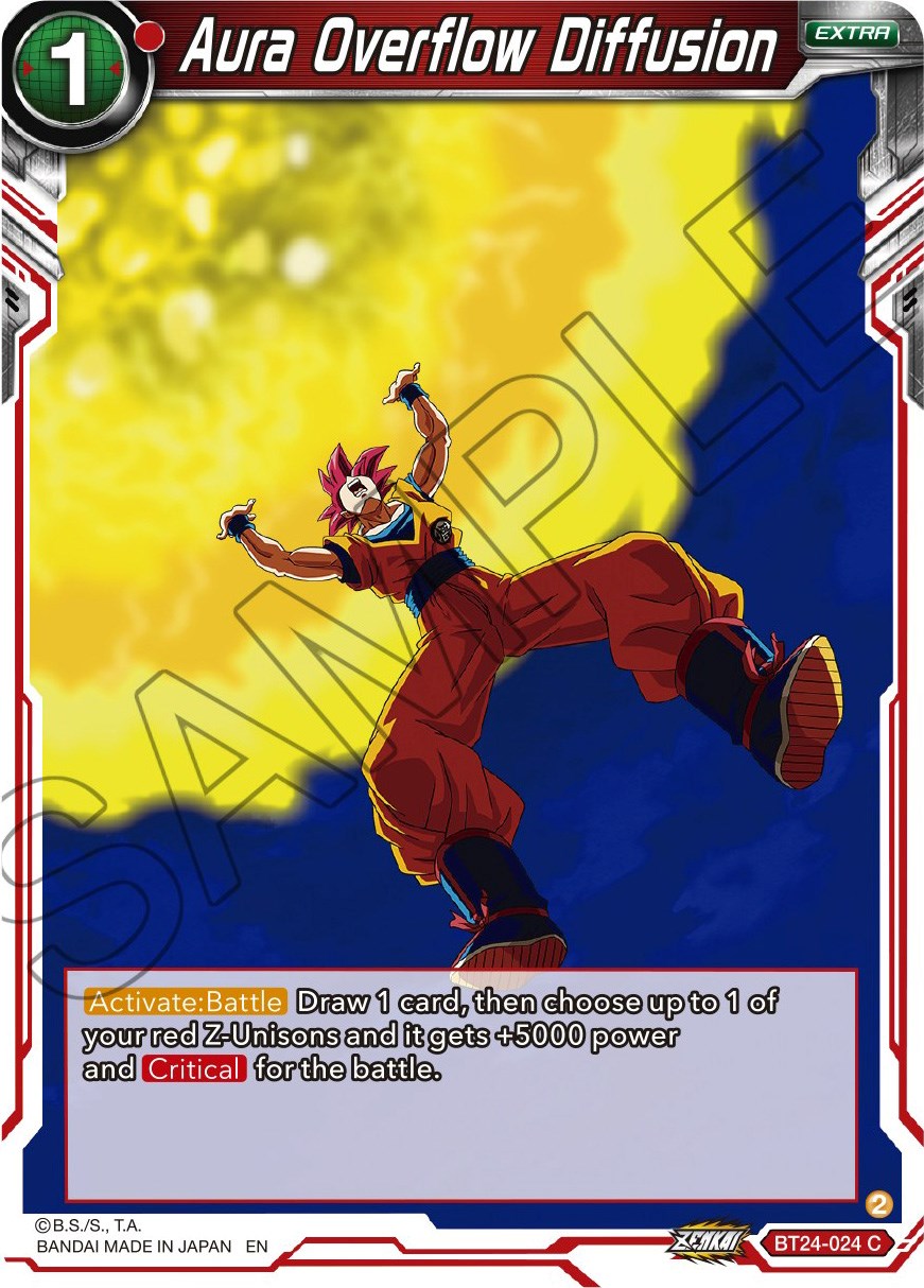 Aura Overflow Diffusion (BT24-024) [Beyond Generations] | Good Games Adelaide SA