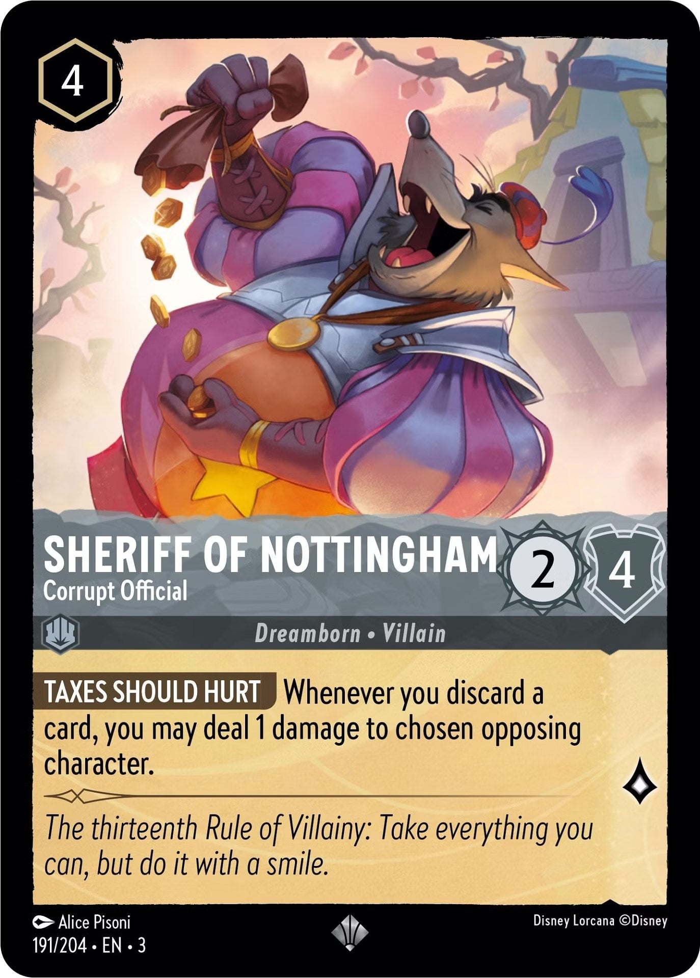 Sheriff of Nottingham - Corrupt Official (191/204) [Into the Inklands] | Good Games Adelaide SA