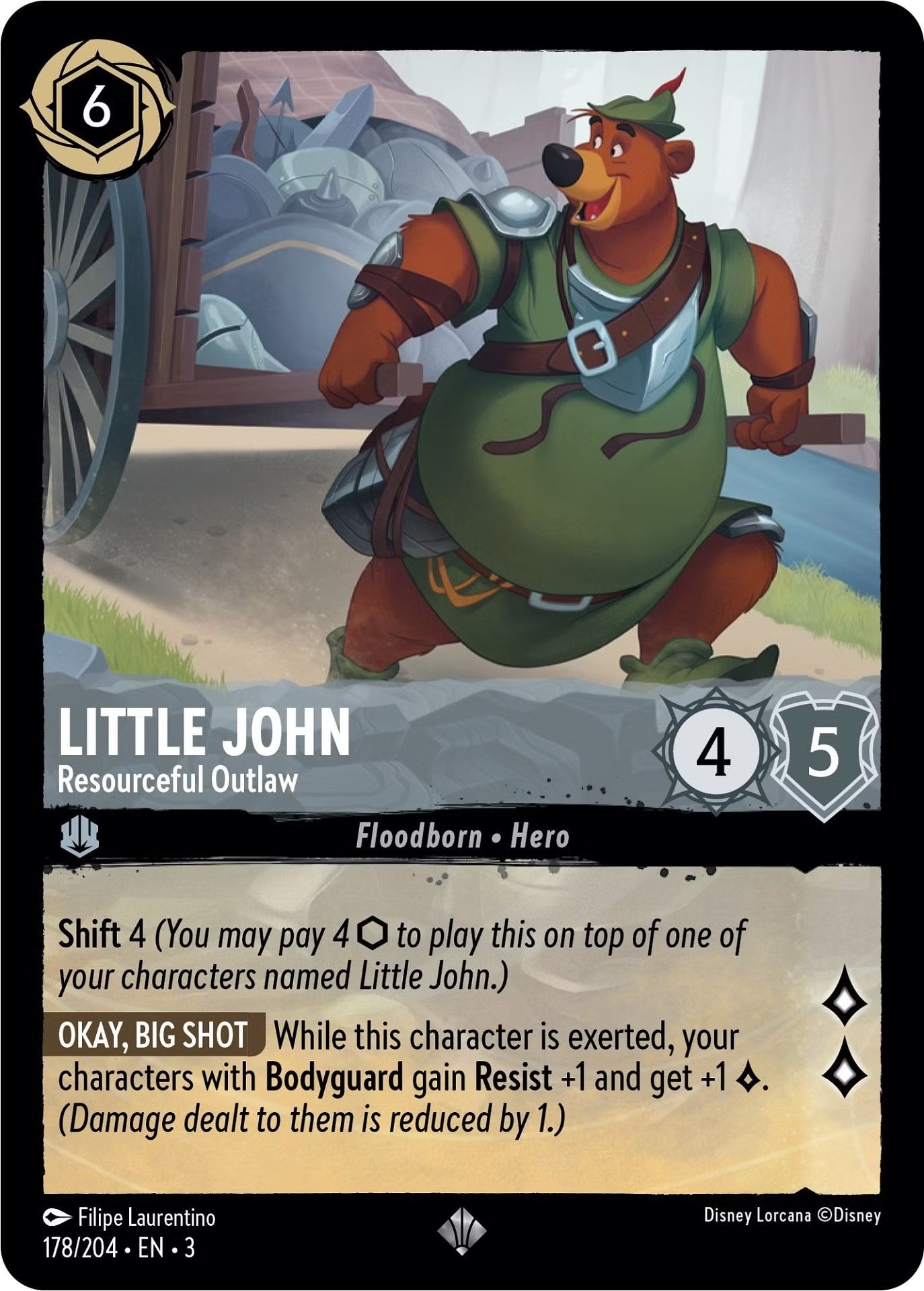 Little John - Resourceful Outlaw (178/204) [Into the Inklands] | Good Games Adelaide SA