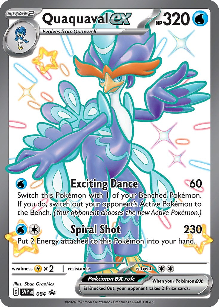 Quaquaval ex (084) (Jumbo Card) [Scarlet & Violet: Black Star Promos] | Good Games Adelaide SA