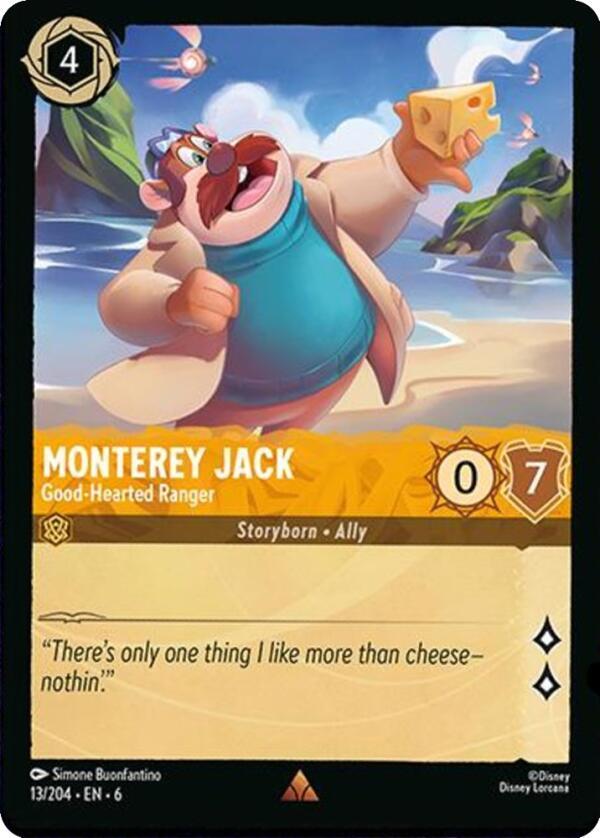 Monterey Jack Good Hearted Ranger 13/204 (Azurite Sea)  | Good Games Adelaide SA