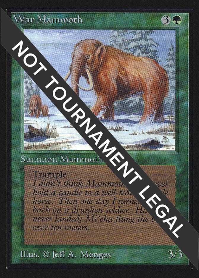 War Mammoth IE  (International Edition)  | Good Games Adelaide SA