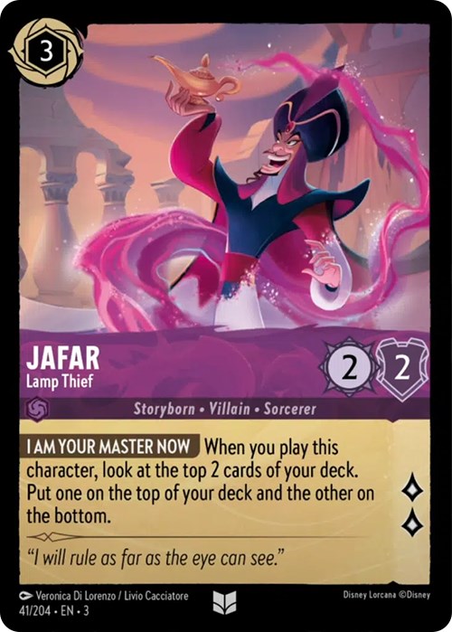 Jafar - Lamp Thief (41/204) [Into the Inklands] | Good Games Adelaide SA