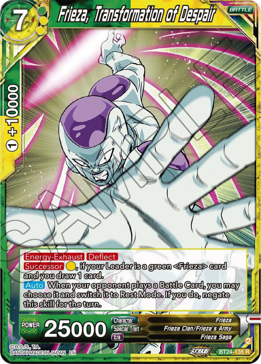 Frieza, Transformation of Despair (BT24-135) [Beyond Generations] | Good Games Adelaide SA