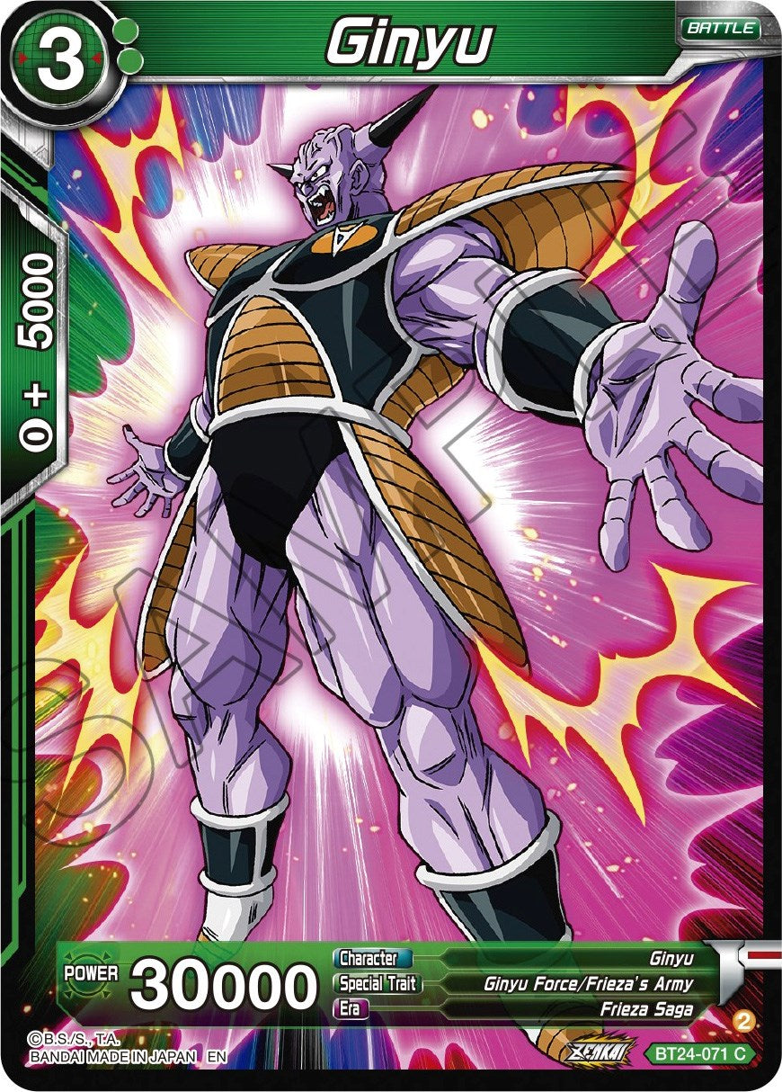Ginyu (BT24-071) [Beyond Generations] | Good Games Adelaide SA