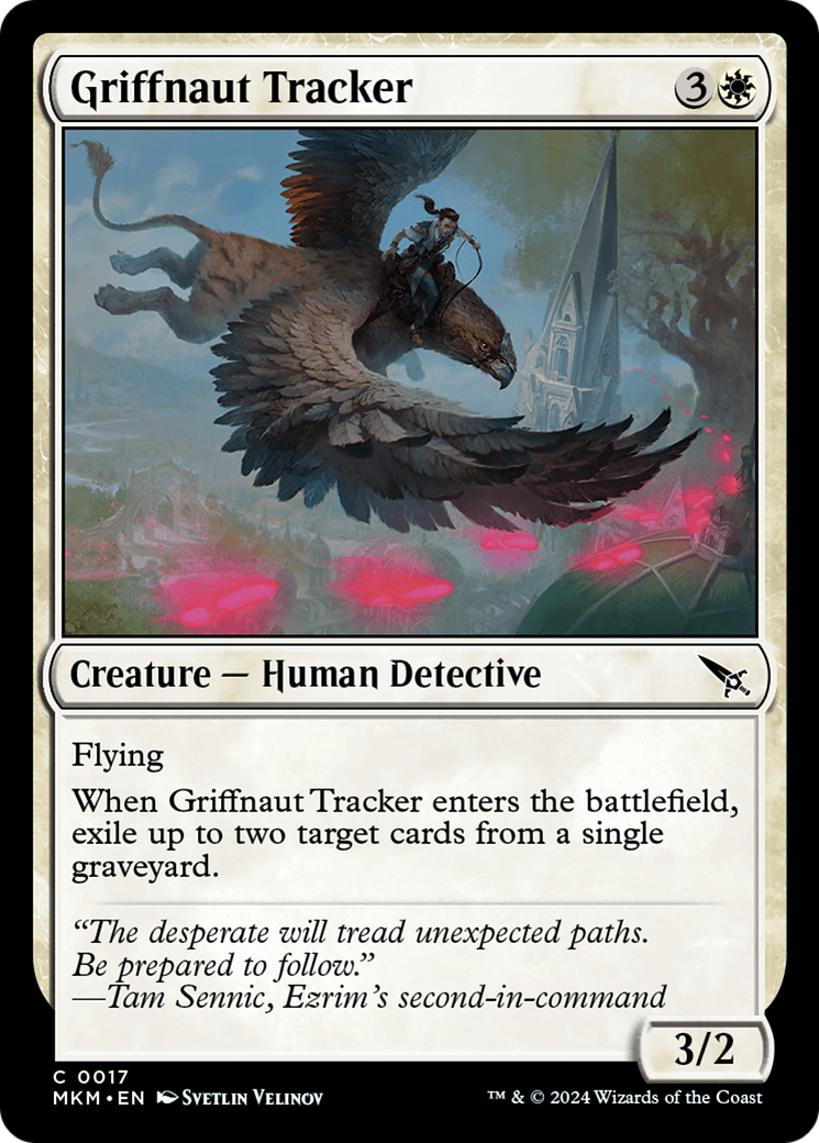 Griffnaut Tracker [Murders at Karlov Manor] | Good Games Adelaide SA