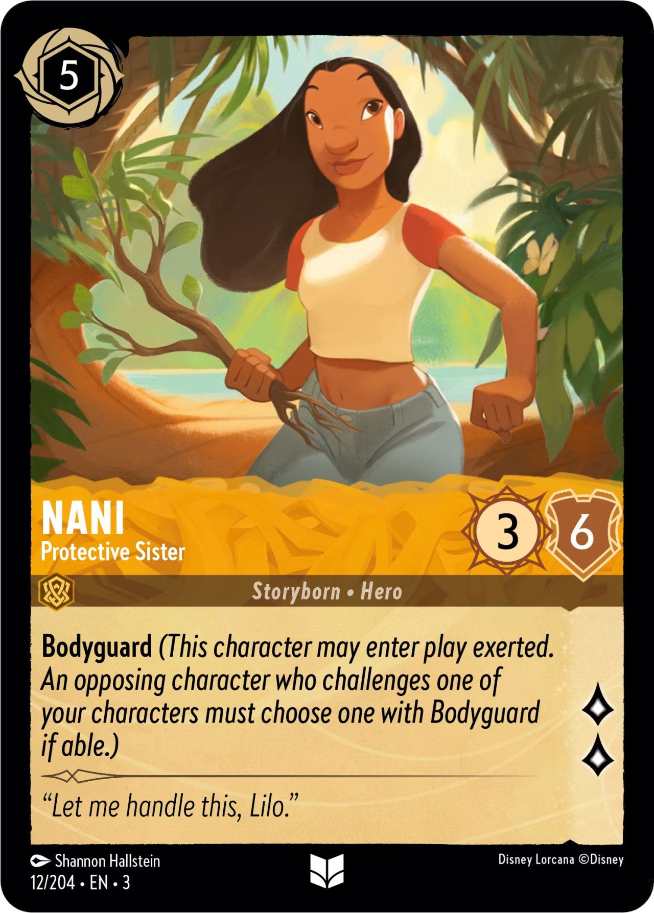 Nani - Protective Sister (12/204) [Into the Inklands] | Good Games Adelaide SA