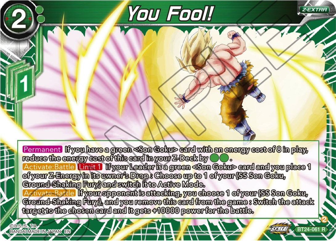 You Fool! (BT24-061) [Beyond Generations] | Good Games Adelaide SA