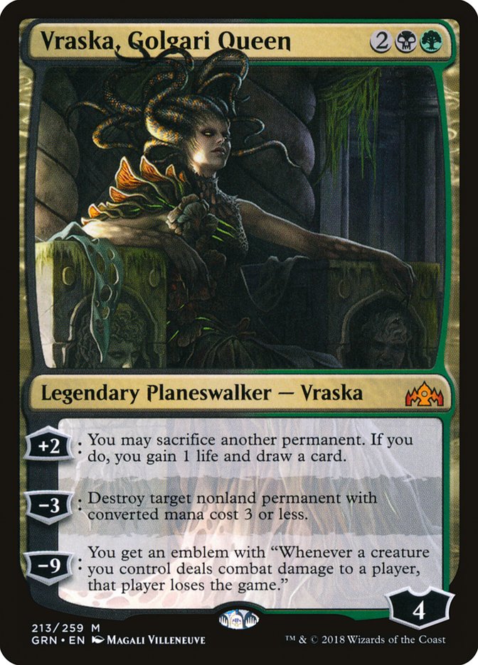 Vraska, Golgari Queen 213 (Guilds of Ravnica)  - Foil | Good Games Adelaide SA