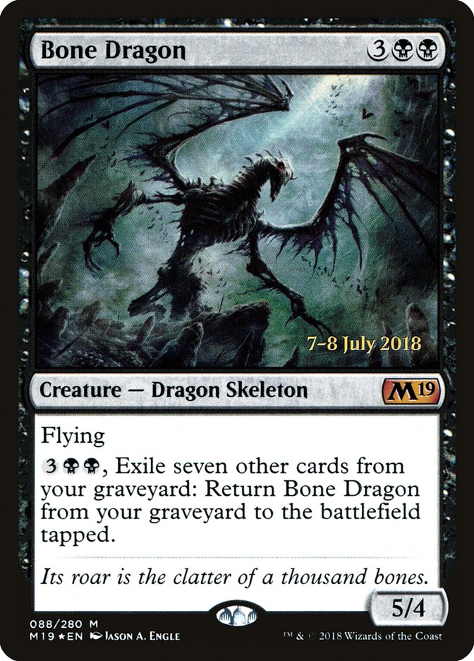 Bone Dragon [Core Set 2019 Promos] | Good Games Adelaide SA