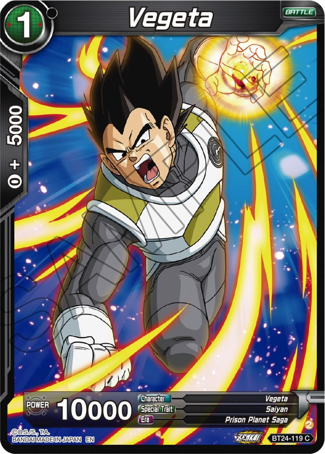 Vegeta (BT24-119) [Beyond Generations] | Good Games Adelaide SA