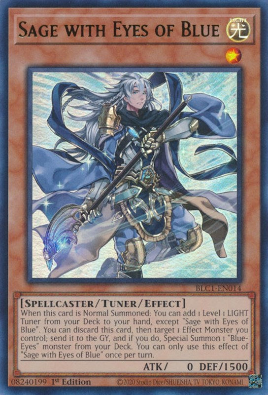 Sage with Eyes of Blue [BLC1-EN014] Ultra Rare | Good Games Adelaide SA