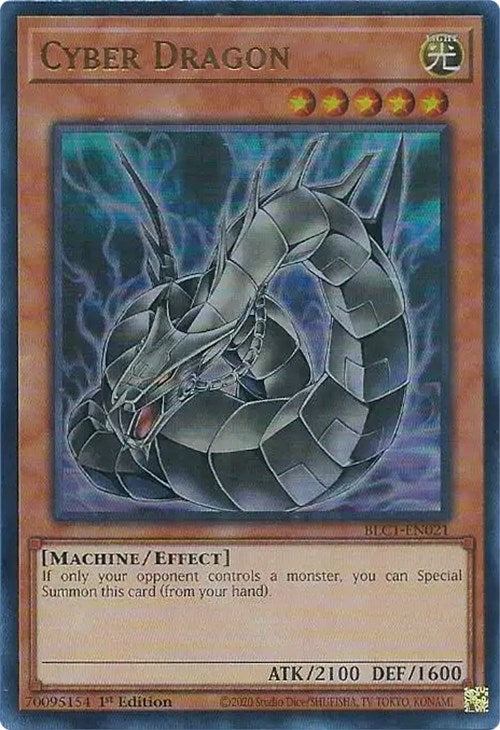 Cyber Dragon (Alternate Art) [BLC1-EN021] Ultra Rare | Good Games Adelaide SA