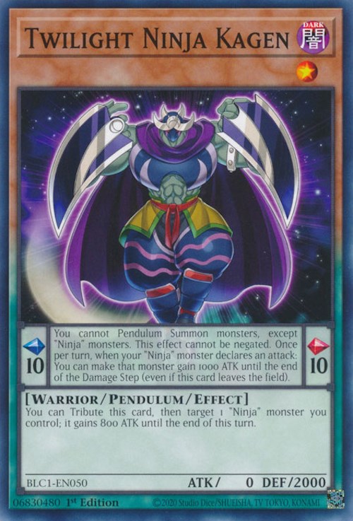 Twilight Ninja Kagen [BLC1-EN050] Common | Good Games Adelaide SA