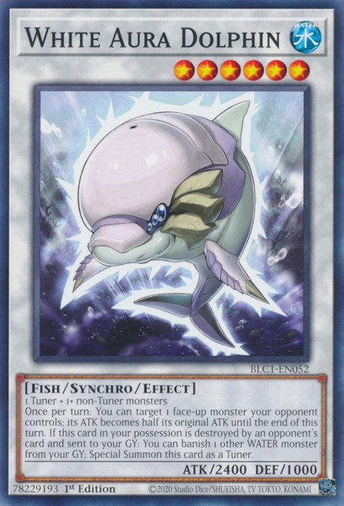 White Aura Dolphin [BLC1-EN052] Common | Good Games Adelaide SA