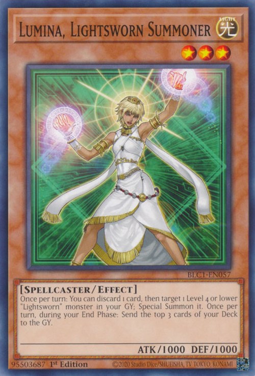 Lumina, Lightsworn Summoner [BLC1-EN057] Common | Good Games Adelaide SA